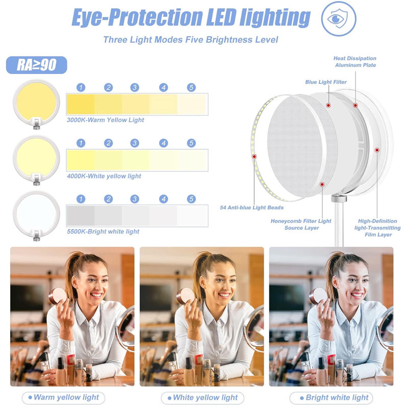 Multifunction Light With Phone Clamp By Adyss