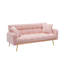 69" Teddysquare Arm Convertible Sofa-2092717384