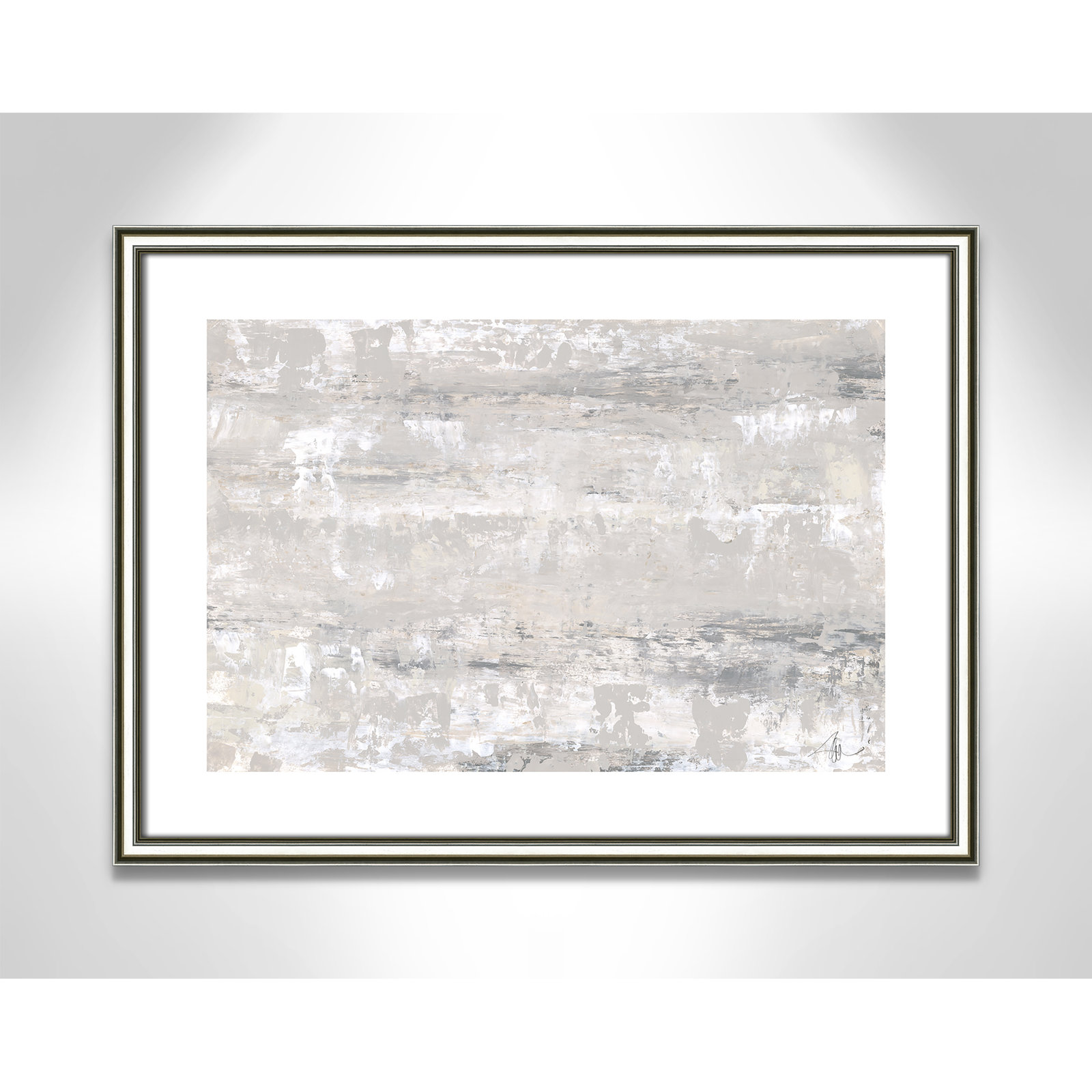 Desert Winds by Filippo Ioco - Print, Silver Framed Paper, 17" H x 23" W x 0.88" D