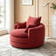 Fauteuil demi-tonneau pivotant à 360 °-1995173953