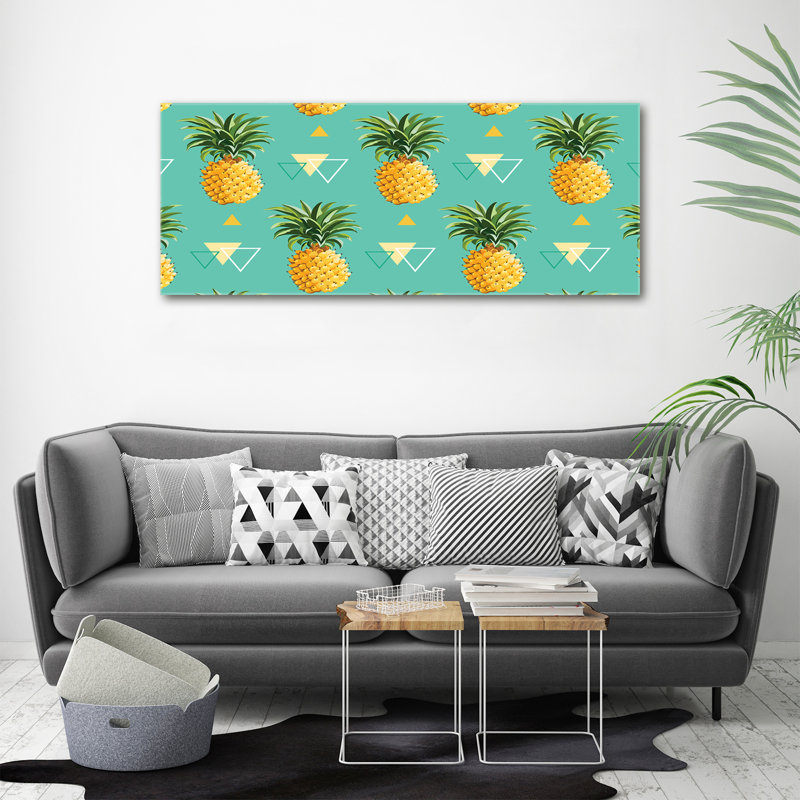 Pineapples - Wrapped Canvas Print