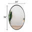Miroir de salle de bain Hun-698440140-698440142