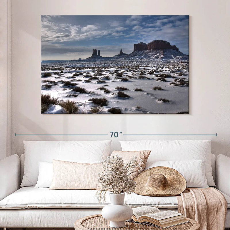 Nicci Winter In Arizona, 34" H x 51" W