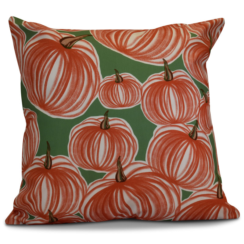 Housse de coussin d'extérieur carré, H 20 po x l 20 po x P 2 po, Vert