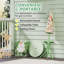 Thorgard Children Table and Chair Set Kids 2-5 Adjustable Parasol Green