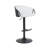 Burdett Swivel Adjustable Height Bar Stool