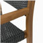 Tabouret en osier et bois Genesee