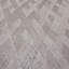 Papier peint taupe gris texturé moderne à rayures géométriques imbriquées