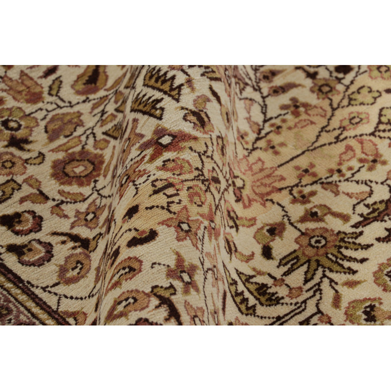 One-of-a-Kind 6’4”x9’7” Hand Knotted Area Rug