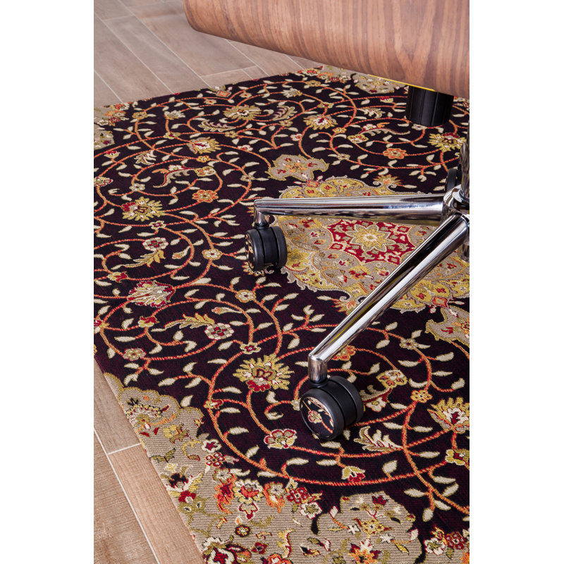 Kristina Straight Chair Mat, 0.64cm H x 121.92cm W x 91.44cm D