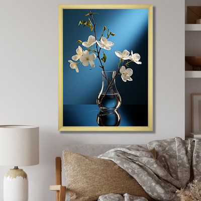 Perle pureté vase nature morte III - impression