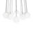 Lachyna 12 - Light Dimmable Globe Chandelier
