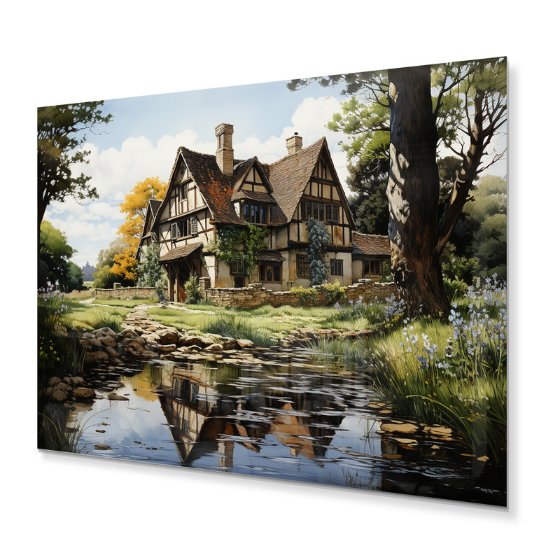 England Cotswold Charmengland Landscape II, 12" H x 20" W x 1" D