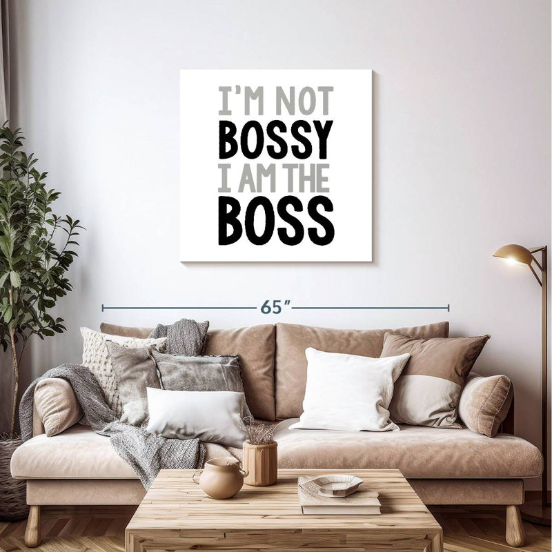 Boss, 36" H x 36" W