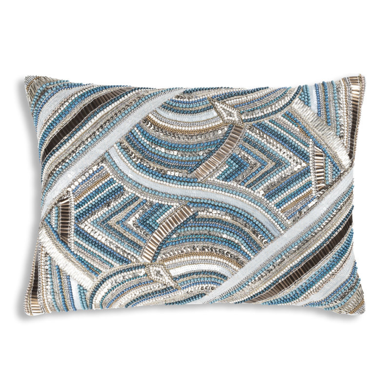 Coussin décoratif en velours Cloud9 Design Islay