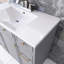 Ensemble de meuble-lavabo autoportant 36 po avec comptoir en céramique 36 po-801247764