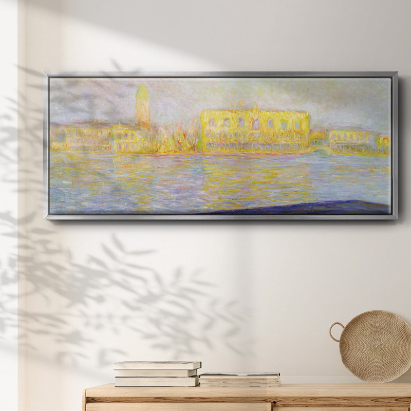 Monet - Framed Canvas, 24" H x 60" W