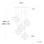 Whirl Multi-Light 4-CCT Pendant