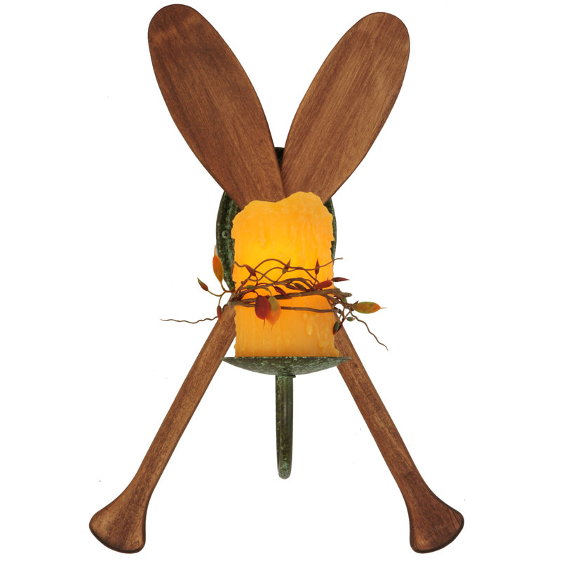 Rustic Lodge 1 - Light Armed Sconce