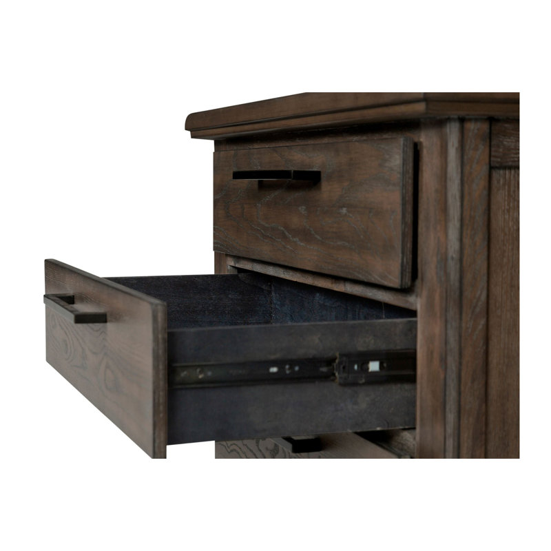 Ensemble de chambre à coucher avec banc de rangement Guthmiller, Très grand, gris