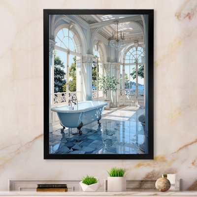 Bathroom Tranquil Reflections II - Impressions encadrées pour salle de bain