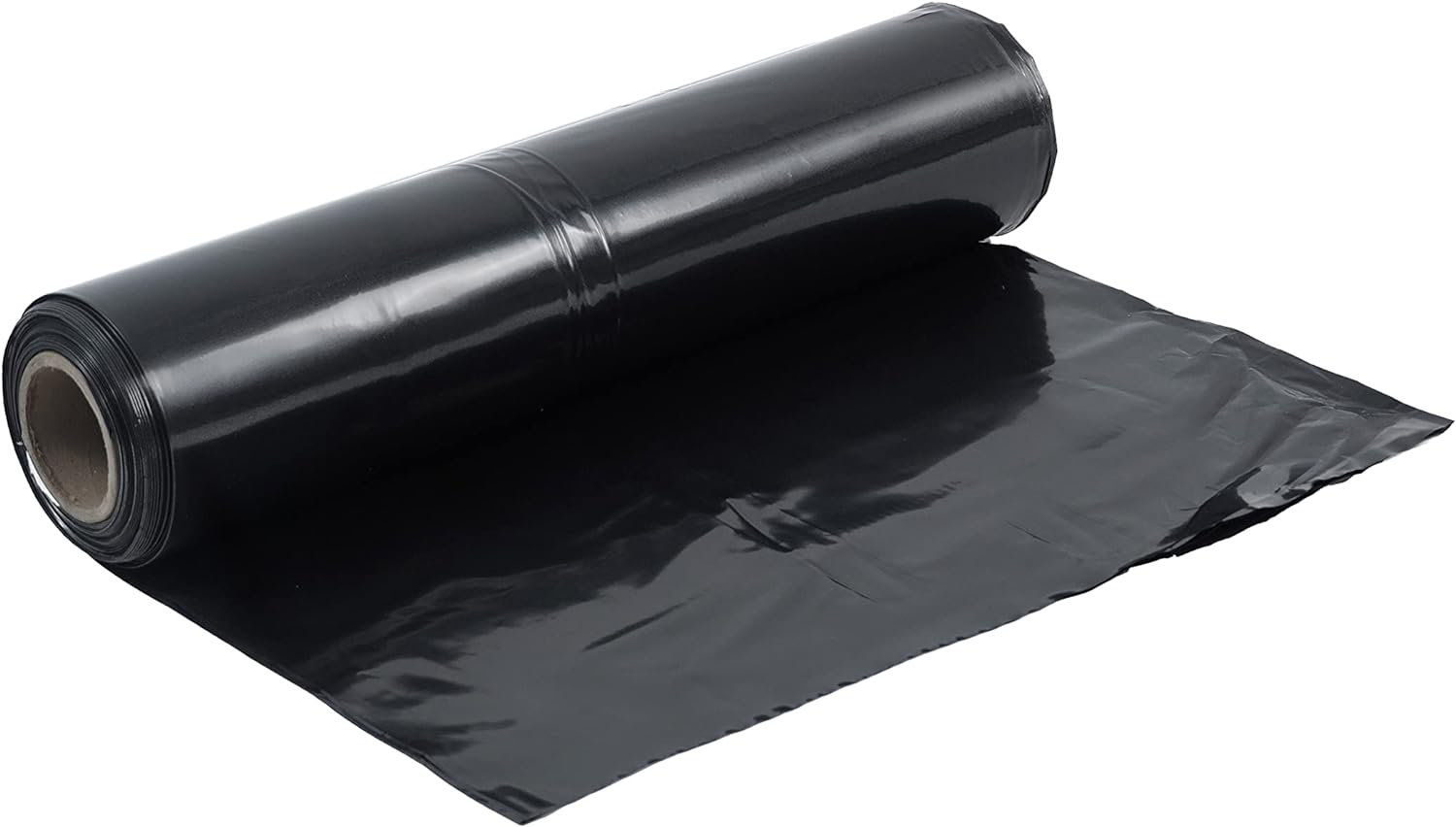 Fencer Wire 4 mil Black Plastic Sheeting Roll, HeavyDuty Plastic Sheet