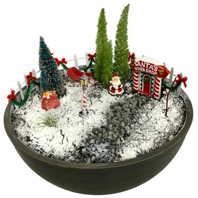 Plastic Fairy Garden