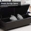Banc de rangement pour repose-pieds 51 po-732904048