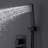 Luxury Thermostatic 4-Function Shower System with Rainfall, Waterfall, Handheld & Body Jets – cUPC Certified-73447556