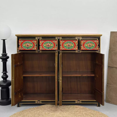 Buffet multifonctionnel peint