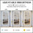 Extra Large LED Bathroom Mirror With 3 Color Options, Aluminum Framed Full Body Mirror For Versatile Hanging, 84X36 Inches