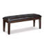 Banc en similicuir Bartons Bluff