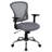 Mid-Back Mesh Swivel Task Office Chair with Chrome Base and Arms-1829379551