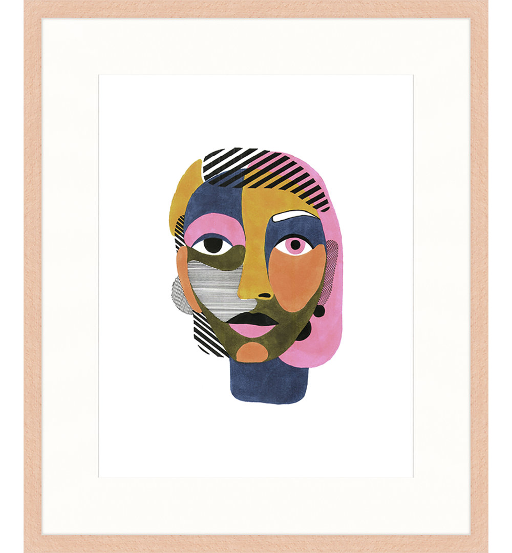 Abstract - Picture Frame Graphic Art Print on Paper