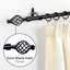 Caillo Matte Black Curtain Track/Rail-1408578382