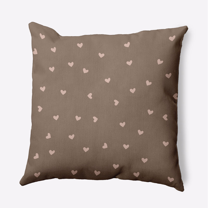 Reversible Throw Pillow, 18" H x 18" W, Square