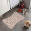 Tapis rouge ambre rouge 1 pièce