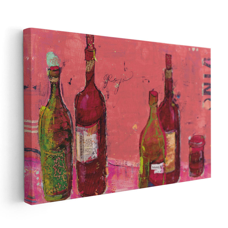 Vino Coral - Canvas Print Wall Art, 20" H x 30" W