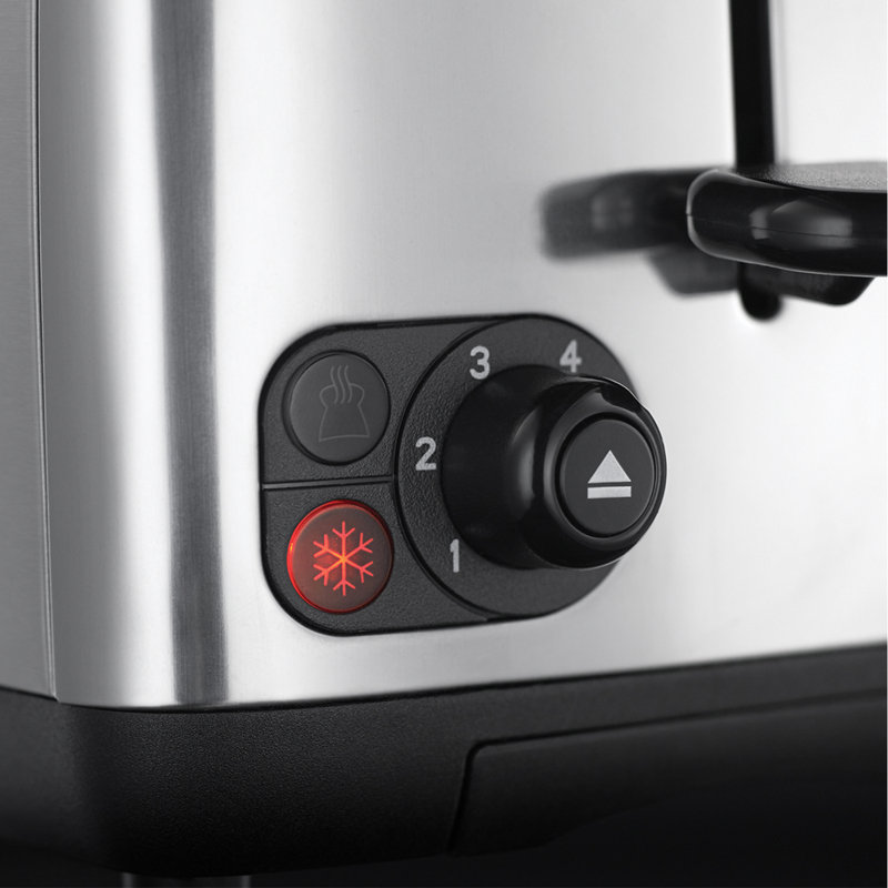 Russell Hobbs 2 Slice Stainless Steel Toaster Brushed & Polished