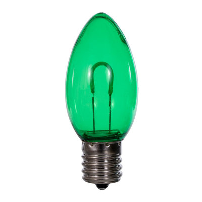 Ampoule en filament transparent en U Astoria Grand, base E17, 120 V, 0,6 watts, 25 ampoules par sac