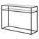 Addison 42'' Glass Top Console Table