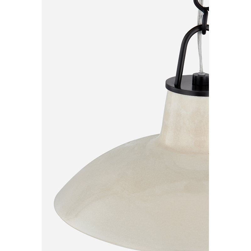 Luminaire suspendu POTTERSVILLE, Bronze, Tanné, H 10 po x l 12,5 po x P 12,5 po
