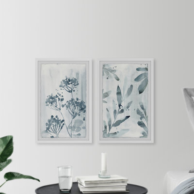 Mystery Blooms Diptych