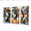 Orange orange bas de Noël II - ensemble de reproductions d'art mural de Noël-107190324-107190322