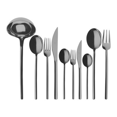 Due 87 - Piece Stainless Steel Flatware Set - Service for 12