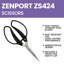 Ciseaux de cuisine tout usage Zenport