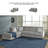 New Britain Upholstered 110 " Polyester L-Shaped Sofa Bed