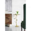 Table contemporaine en or brillant 16,9 x 16,9 x 28 po