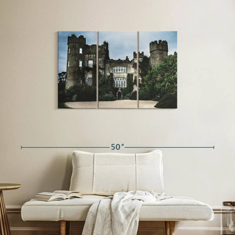Lilie Malahide Castle, 24" H x 38" W
