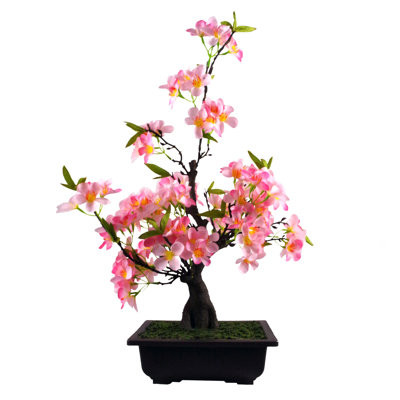 152.4cm Faux Cherry Blossom Plant in Pot Liner